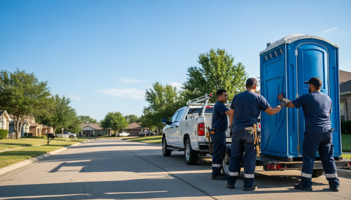 Portable Toilet Rental in Hope, MN near me